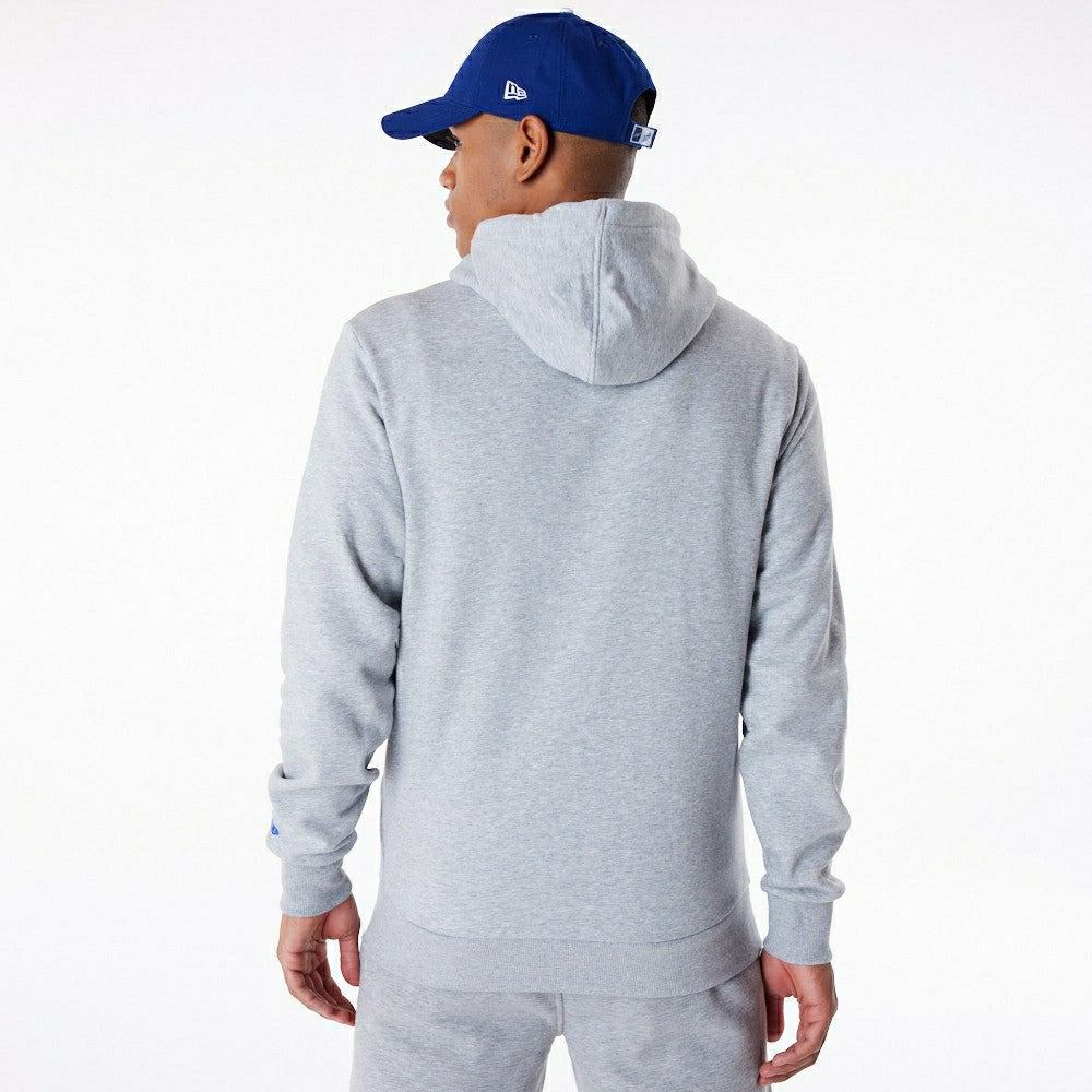 Los Angeles Dodgers Team Logo New Era MLB Hoodie Gray Classic