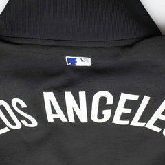 Los Angeles Dodgers 2026 MLB Authentic Dugout Bomber Jacket Black Taass sale