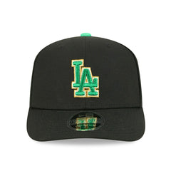 Los Angeles Dodgers 2026 St. Patrick's Day 9SEVENTY Stretch-Snap MLB Cap Black Taass US