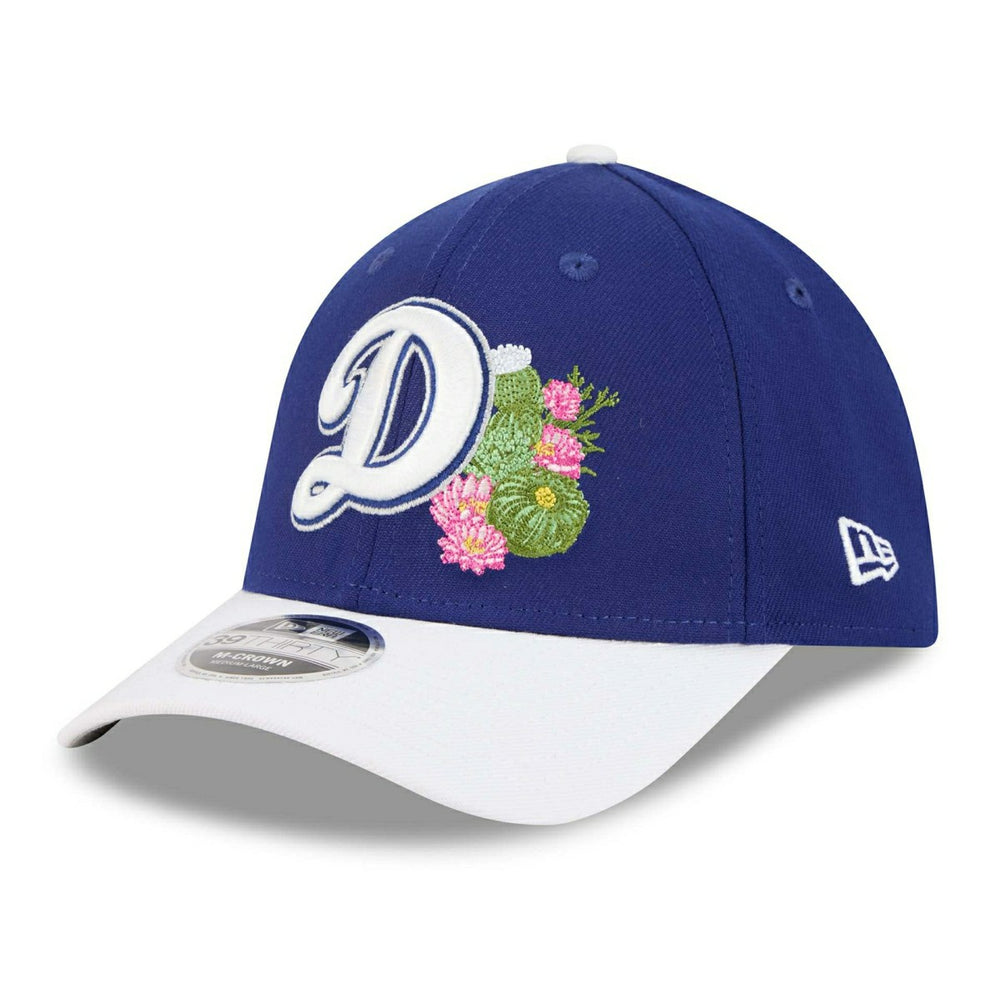 Los Angeles Dodgers 2026 MLB Spring Training 39THIRTY M-Crown Flex Cap Blue Classic