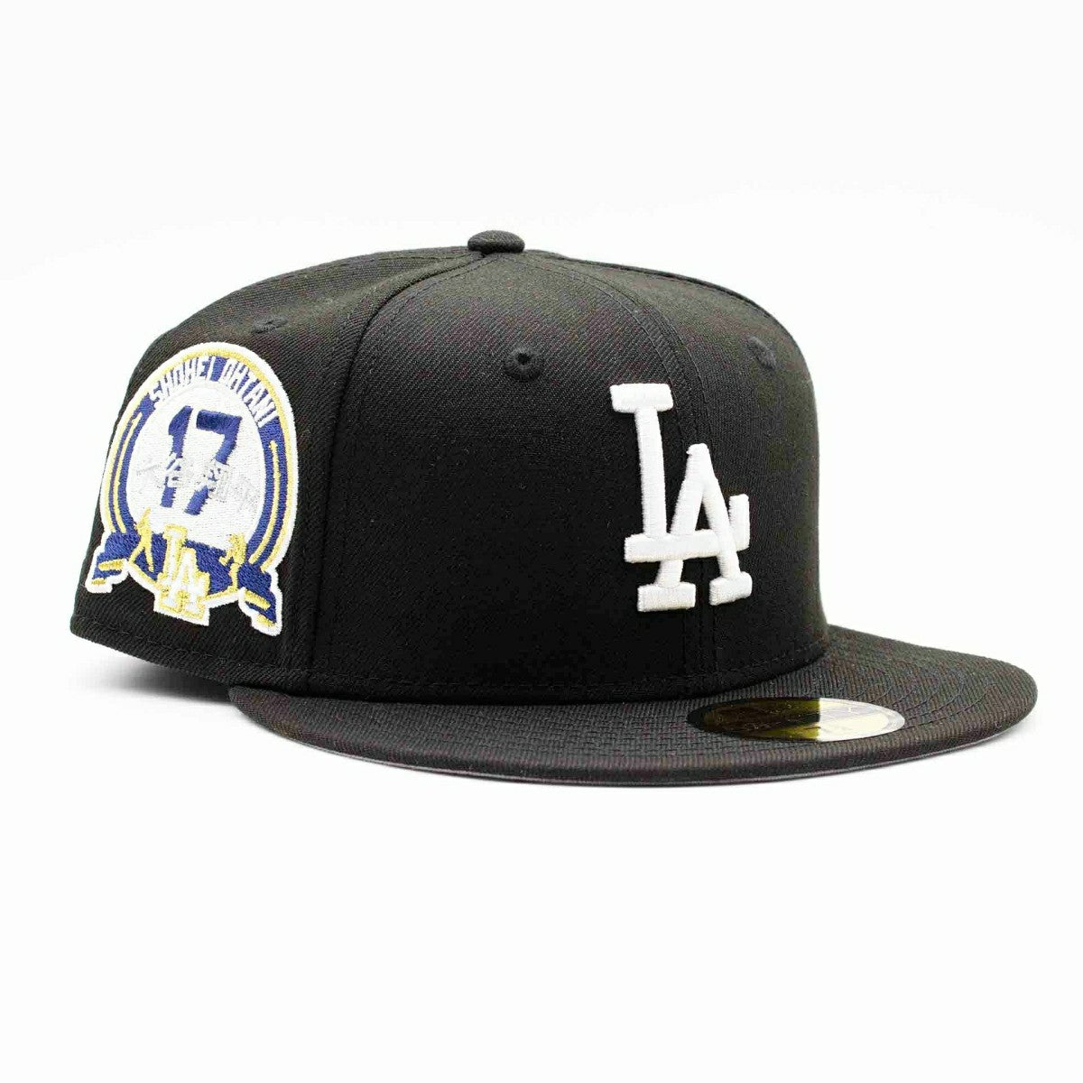 Los Angeles Dodgers Shohei Ohtani #17 59FIFTY Fitted MLB Cap Black Taass US