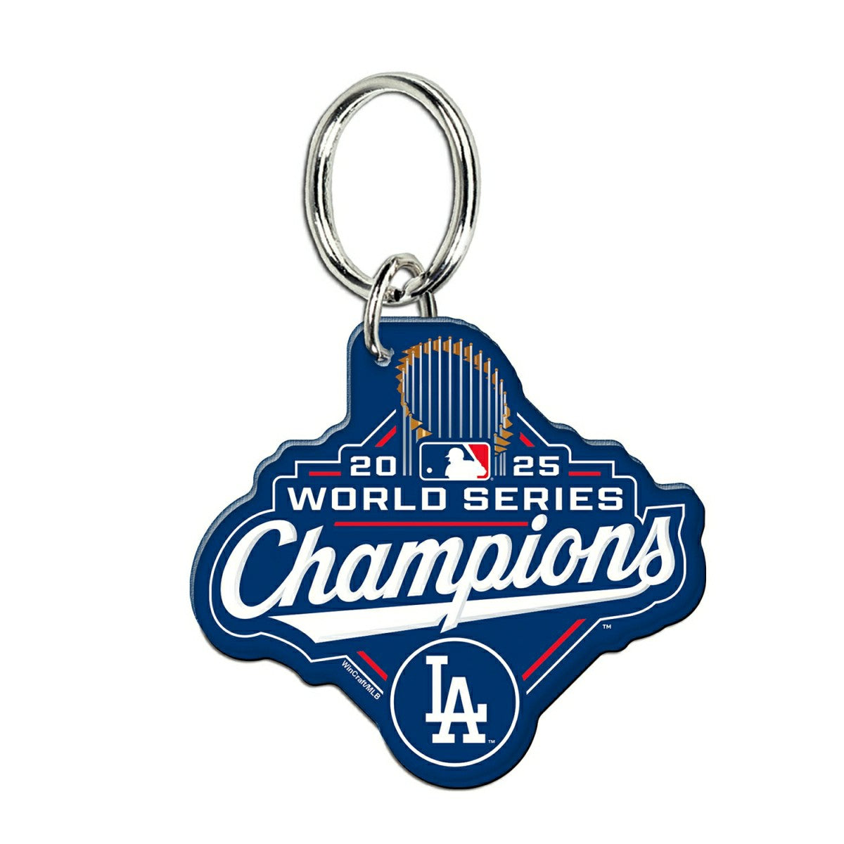 Los Angeles Dodgers 2025 World Series Champions Acrylic Key Ring Classic