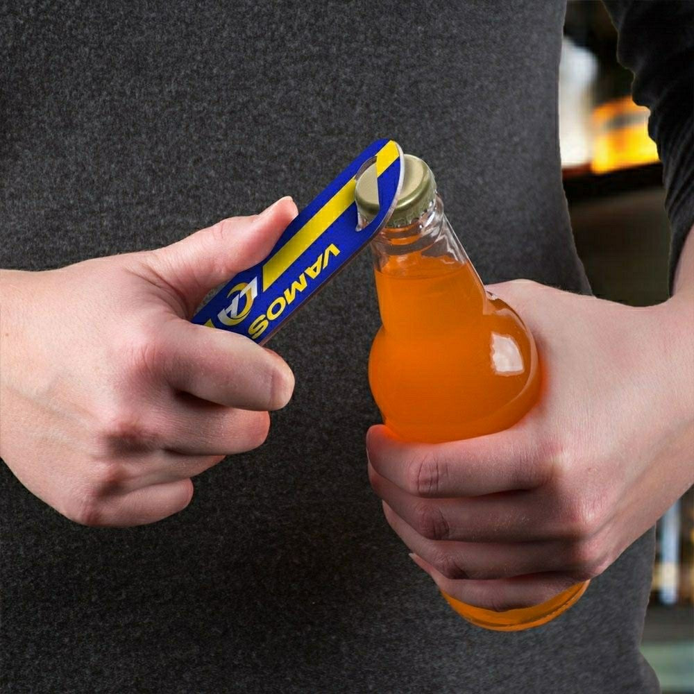 Los Angeles Dodgers 2025 World Series Champions Metal Bottle Opener Lifestyle