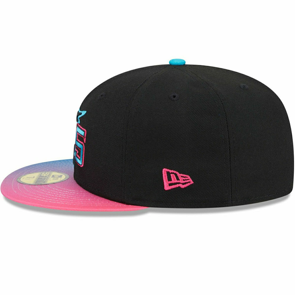 Miami Marlins MLB Authentic City Connect 59FIFTY Fitted Cap Black Lifestyle