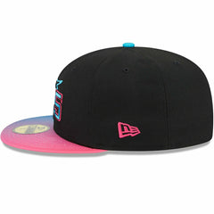 Miami Marlins MLB Authentic City Connect 59FIFTY Fitted Cap Black Lifestyle