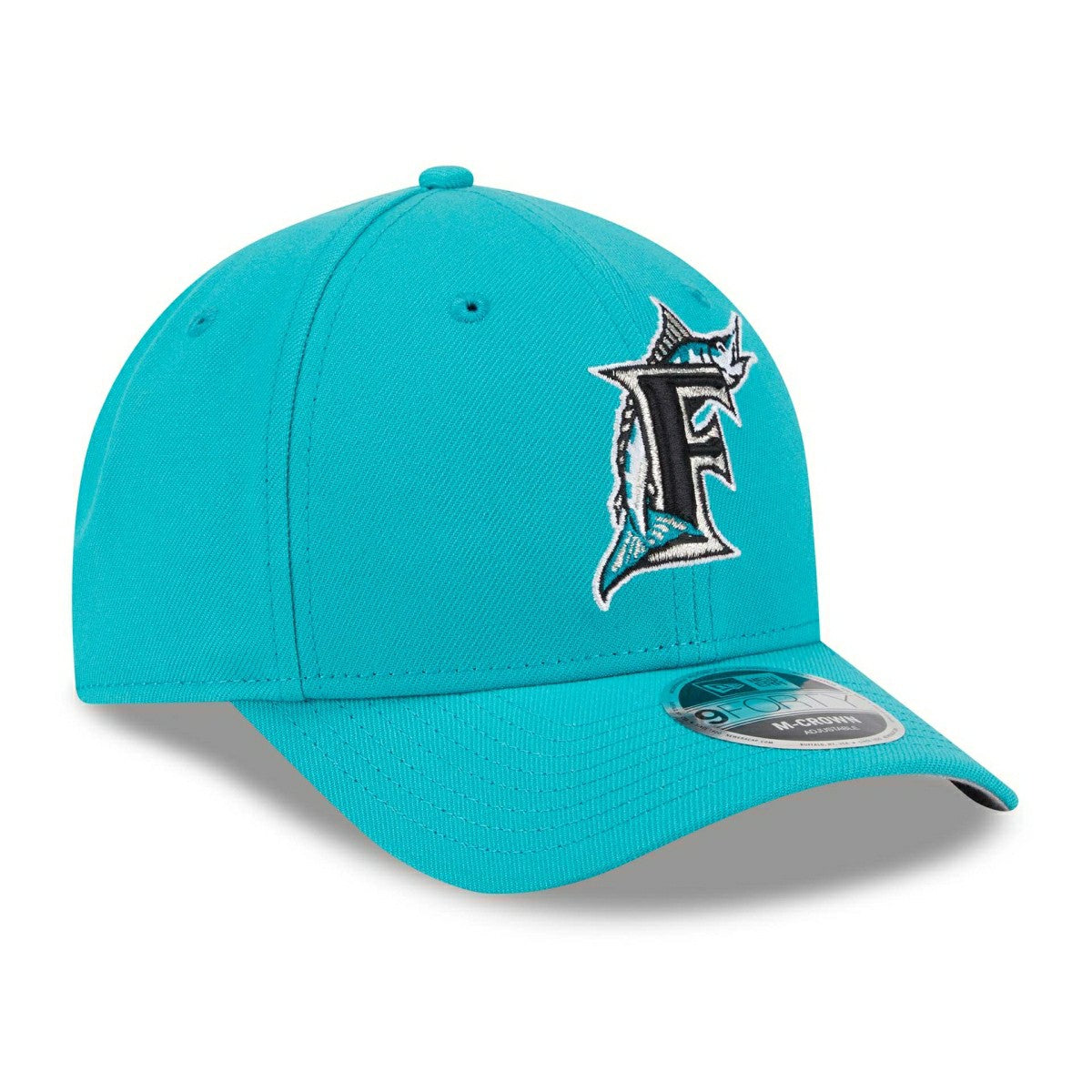 Florida Marlins 1993 Cooperstown Team 9FORTY M-Crown Snapback MLB Cap Teal Classic