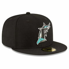 Florida Marlins 1997 World Series Cooperstown 59FIFTY Fitted MLB Cap Black Classic