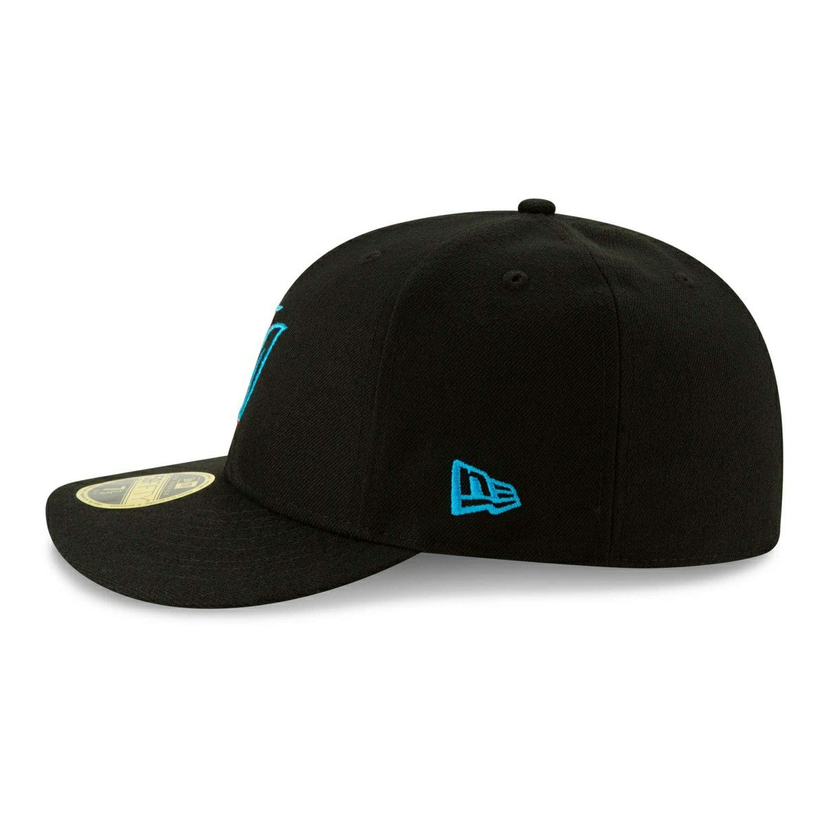 Miami Marlins Authentic New Era Low Profile 59FIFTY MLB Cap Game Lifestyle