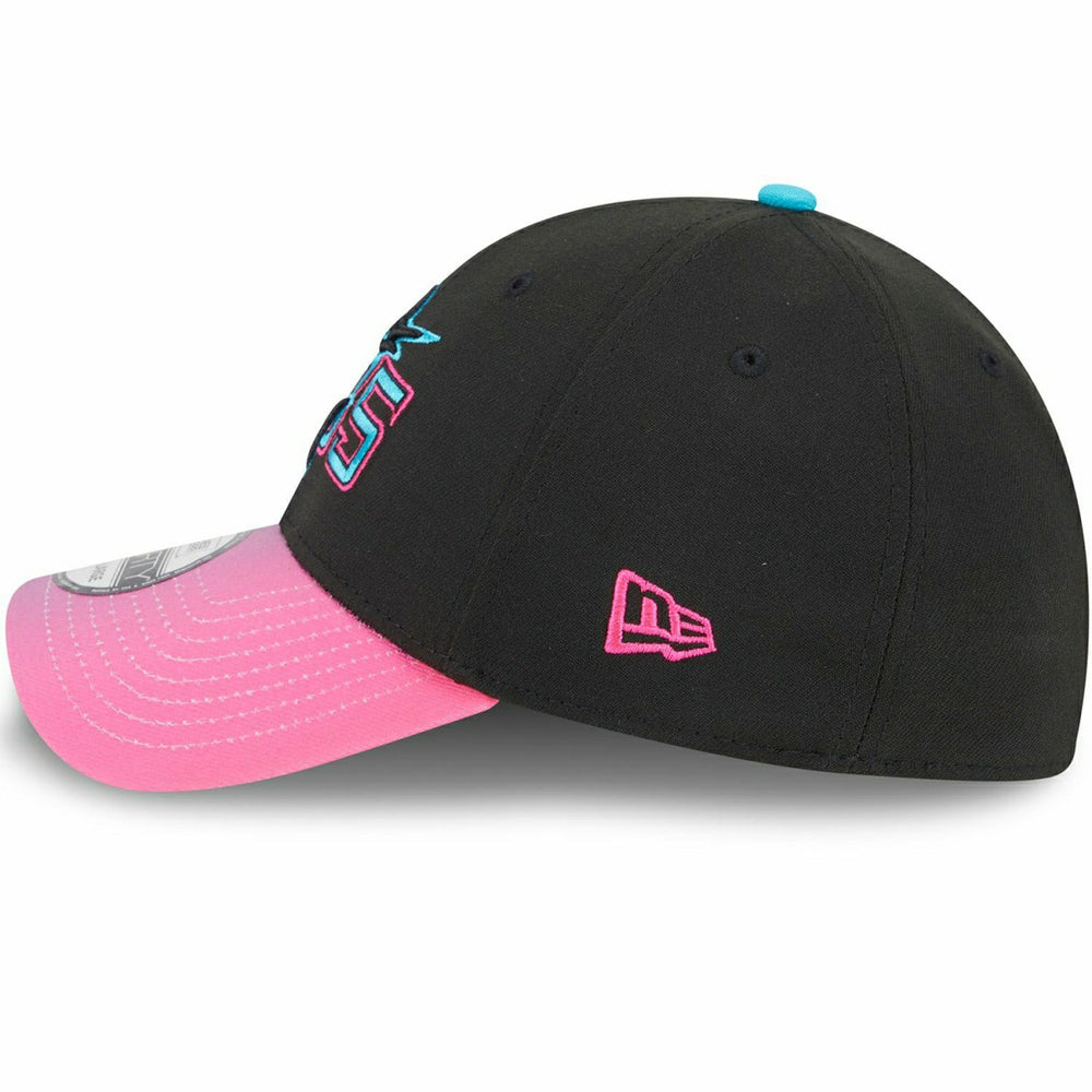 Miami Marlins MLB City Connect New Era 39THIRTY Flex Cap Black Classic