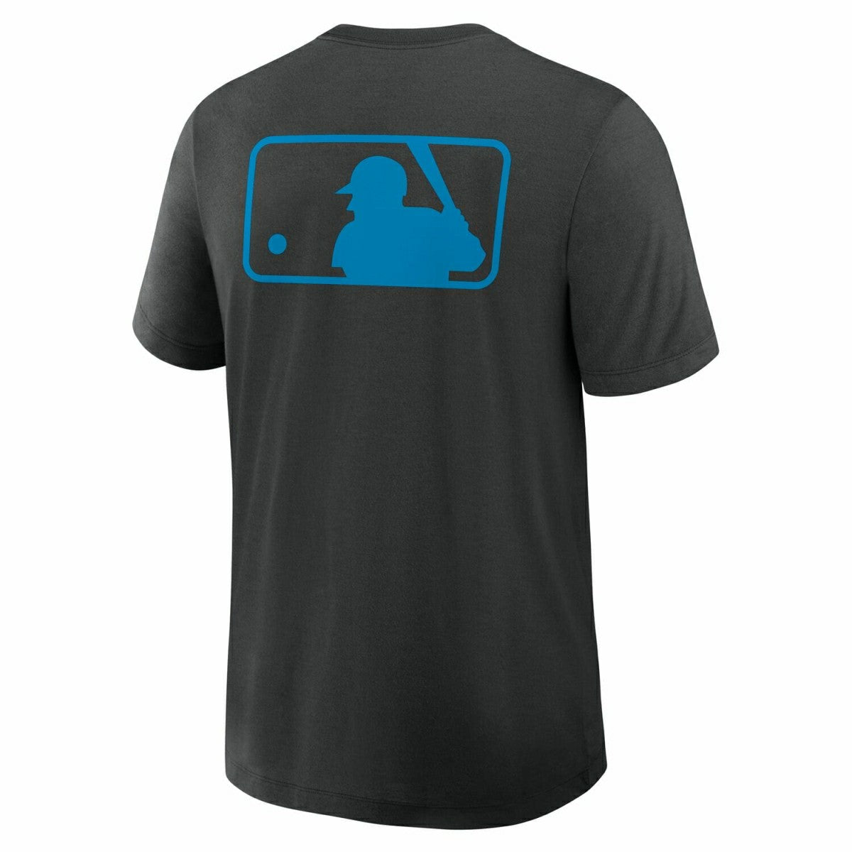 Miami Marlins Early Work 2025 MLB Authentic Nike Tri-Blend T-Shirt Black Lifestyle