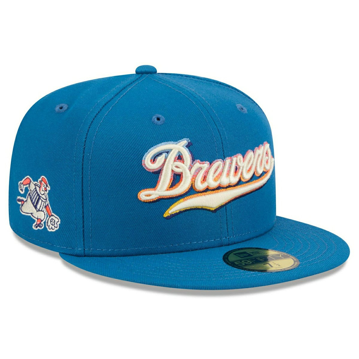 Milwaukee Brewers MLB City Connect Fan Pack 59FIFTY Fitted Cap Blue Taass US