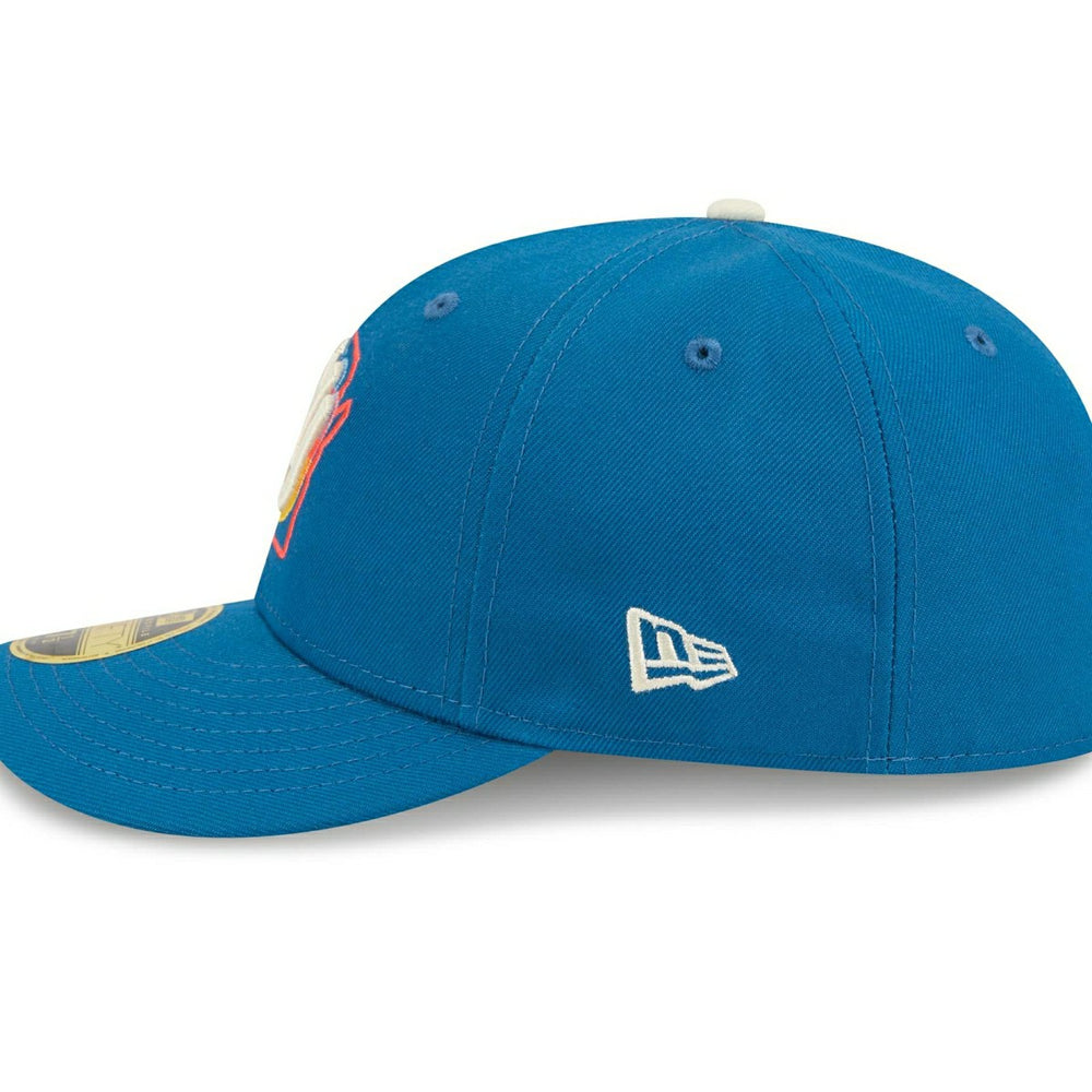 Milwaukee Brewers MLB Authentic City Connect Low Profile 59FIFTY Fitted Cap Blue Classic