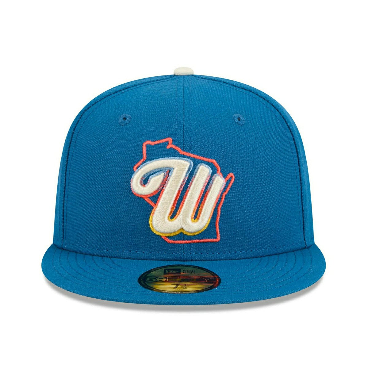 Milwaukee Brewers MLB Authentic City Connect 59FIFTY Fitted Cap Blue Fashion