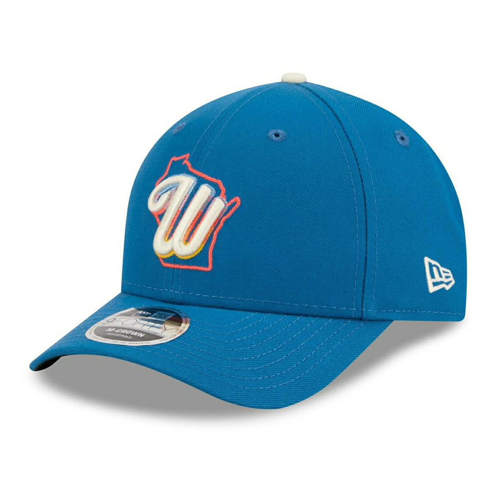 Milwaukee Brewers MLB City Connect 9FORTY M-Crown Snapback Cap Blue Lifestyle