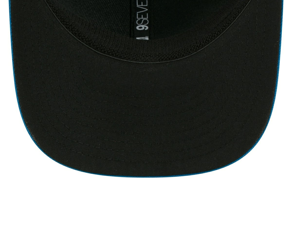 Milwaukee Brewers MLB City Connect Stretch-Snap 9SEVENTY Cap Blue Taass sale