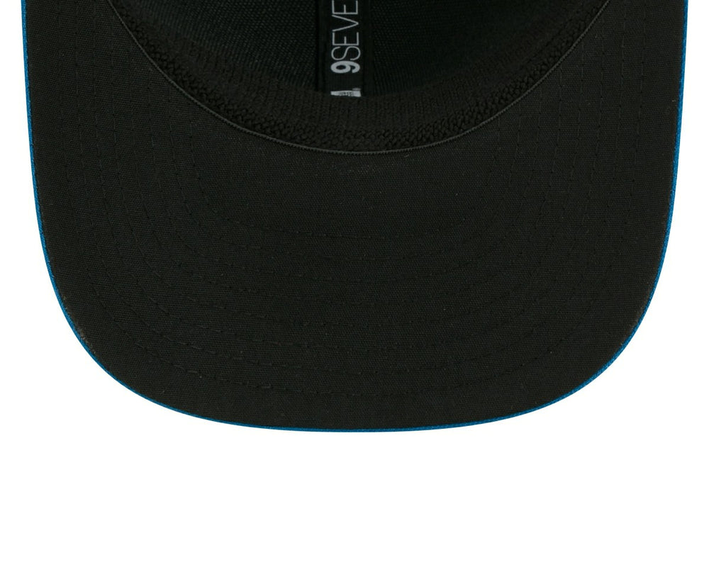 Milwaukee Brewers MLB City Connect Stretch-Snap 9SEVENTY Cap Blue Taass sale