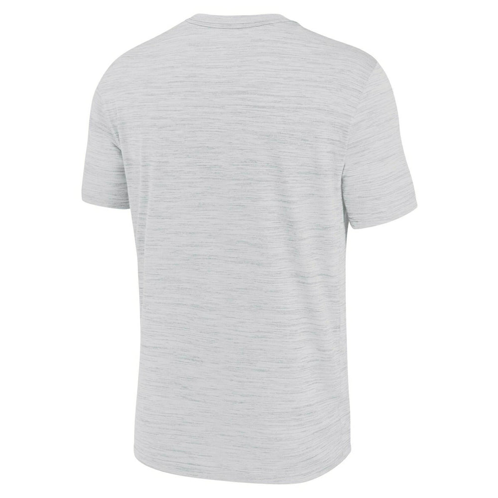 Milwaukee Brewers 2026 MLB Authentic Velocity T-Shirt Gray Lifestyle