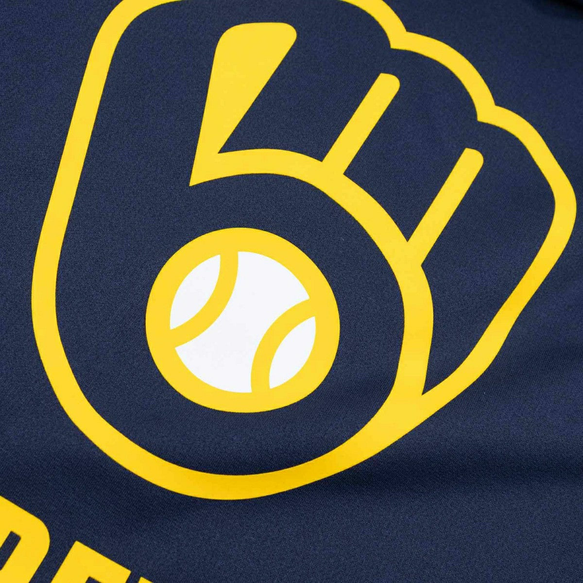 Milwaukee Brewers 2025 MLB Authentic Performance Therma Hoodie Navy Taass sale