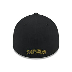 Milwaukee Brewers 2024 MLB Armed Forces New Era 39THIRTY Flex Cap Black Classic