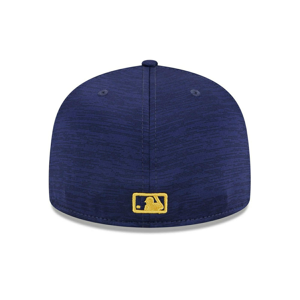 Milwaukee Brewers 2024 MLB Clubhouse New Era 59FIFTY Fitted Cap Navy Fashion