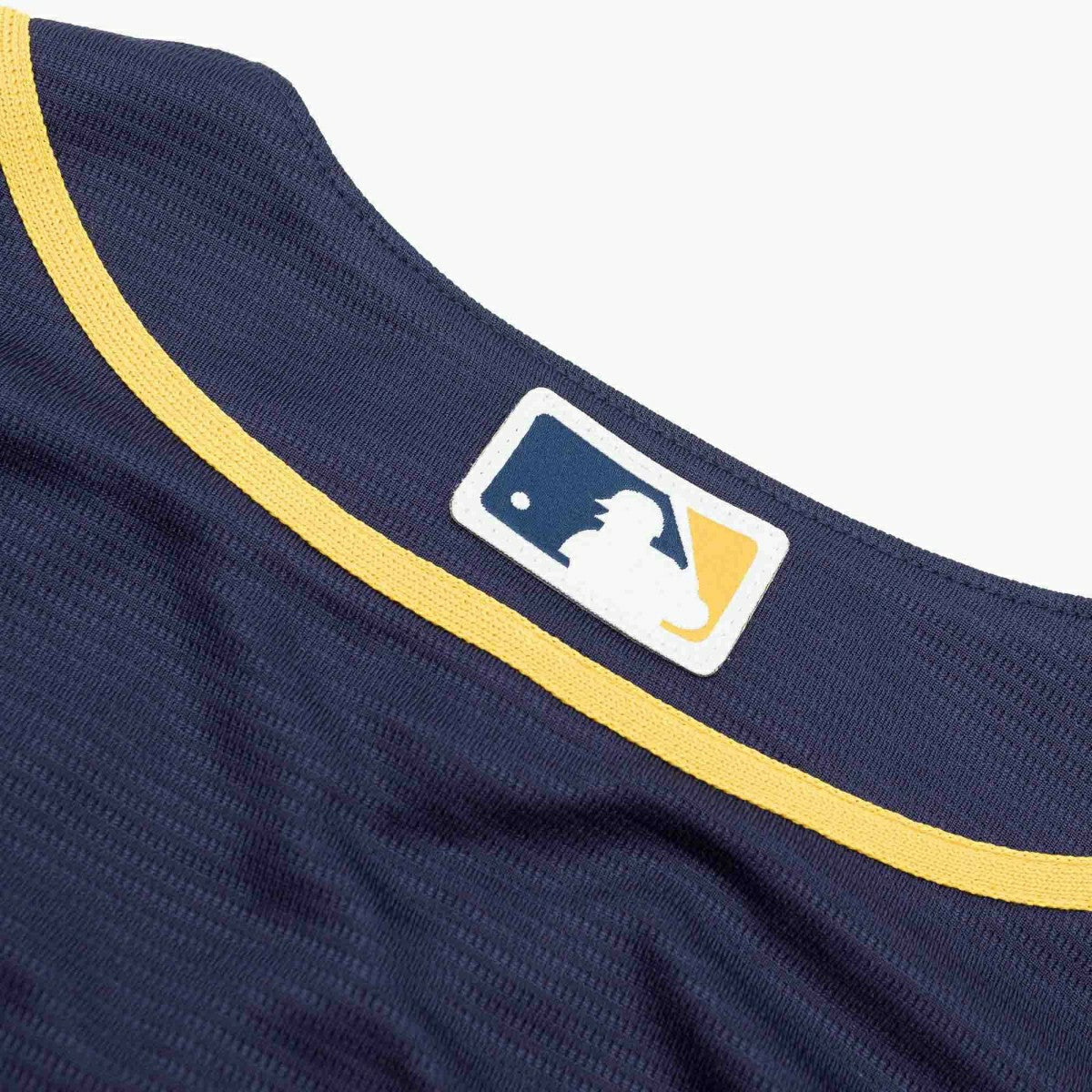 Milwaukee Brewers Nike Replica MLB Alternate Road Jersey Navy Classic