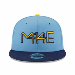 Milwaukee Brewers Official MLB City Connect New Era 9FIFTY Snapback Cap Fashion