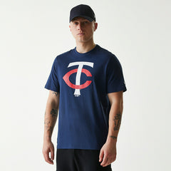 Minnesota Twins Team Logo New Era MLB T-Shirt Navy Taass sale