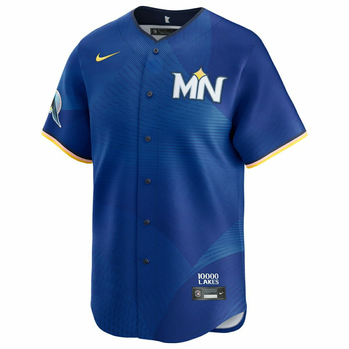 Minnesota Twins City Connect Nike Limited MLB Jersey Blue Lifestyle