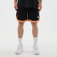 New York Mets Team Arch Oversized MLB Shorts Black Taass US