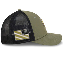 New York Mets 2026 MLB Armed Forces 39THIRTY M-Crown Flex Cap Olive Taass US