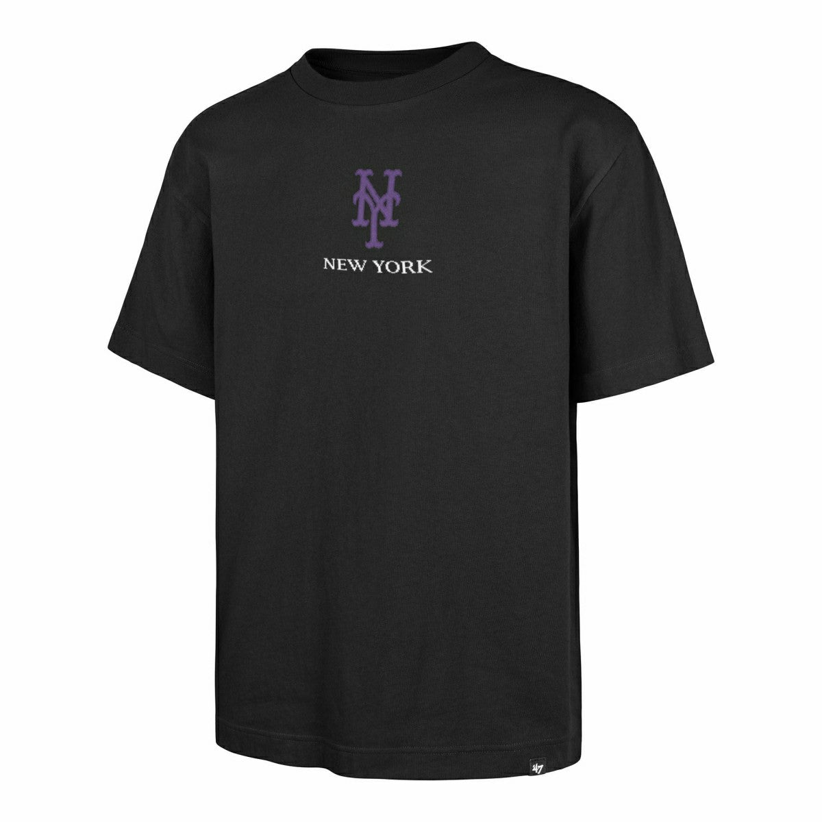 New York Mets 8-Bit Hero Foundation MLB T-Shirt Black Taass for sale