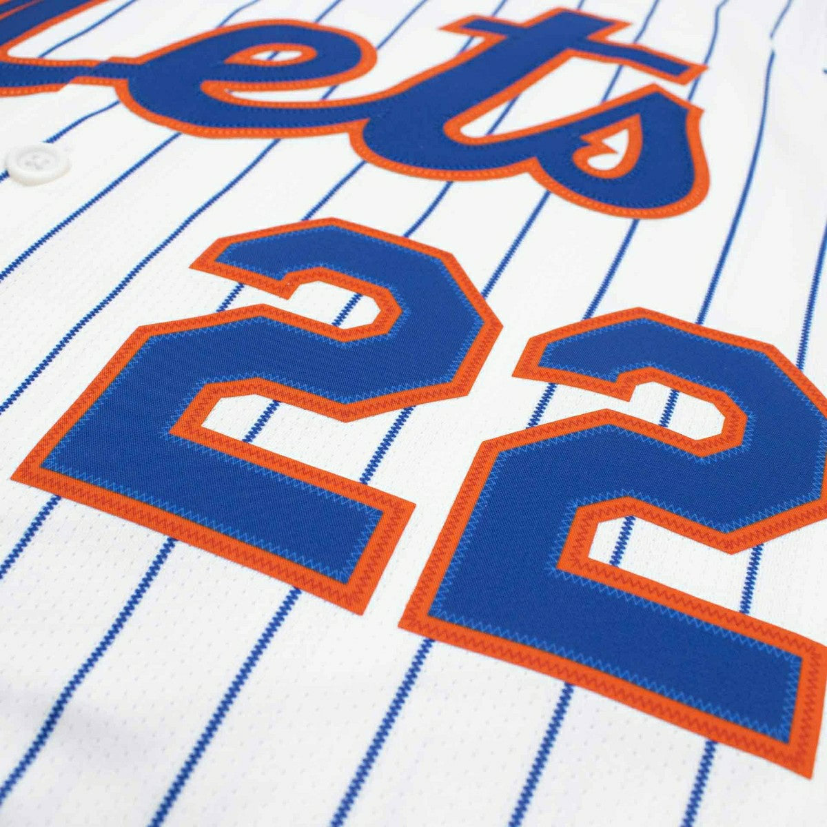 Juan Soto #22 New York Mets Limited MLB Jersey Home Pinstripe White Fashion