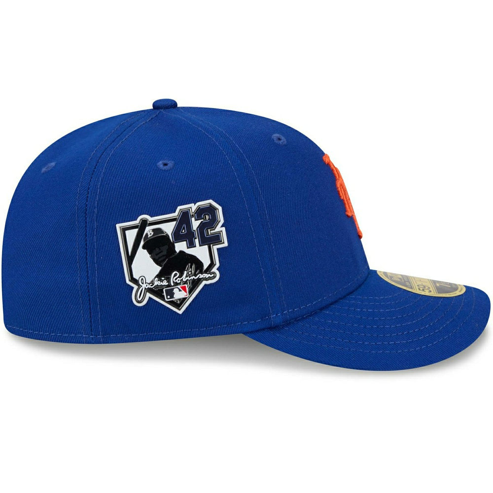 New York Mets 2026 Jackie Robinson Day Low Profile 59FIFTY Fitted Cap Blue Classic