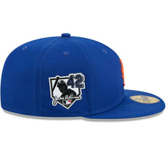 New York Mets 2026 Jackie Robinson Day 59FIFTY Fitted Cap Blue Lifestyle
