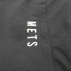 New York Mets 2026 MLB Authentic Dugout Bomber Jacket Black Lifestyle
