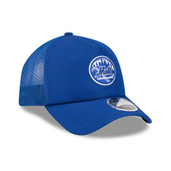 New York Mets 2026 MLB Batting Practice 9FORTY APEX Trucker Cap Blue Taass US