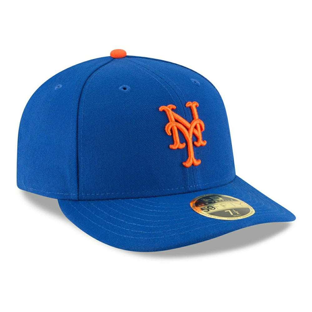New York Mets Authentic New Era Low Profile 59FIFTY Fitted MLB Cap Game Taass US