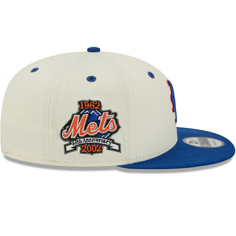 New York Mets Mascot Pin 9FIFTY Snapback Cap Lifestyle