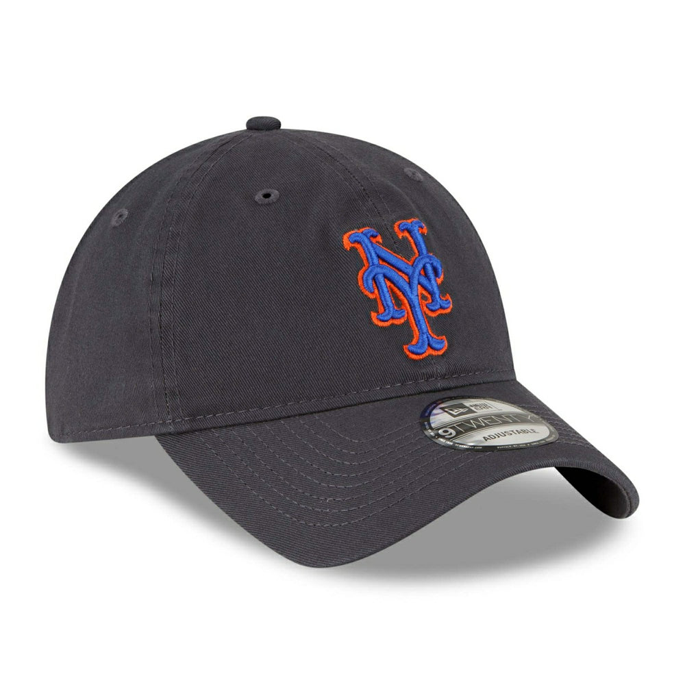 New York Mets Core Classic New Era 9TWENTY Adjustable MLB Cap Grey Taass for sale