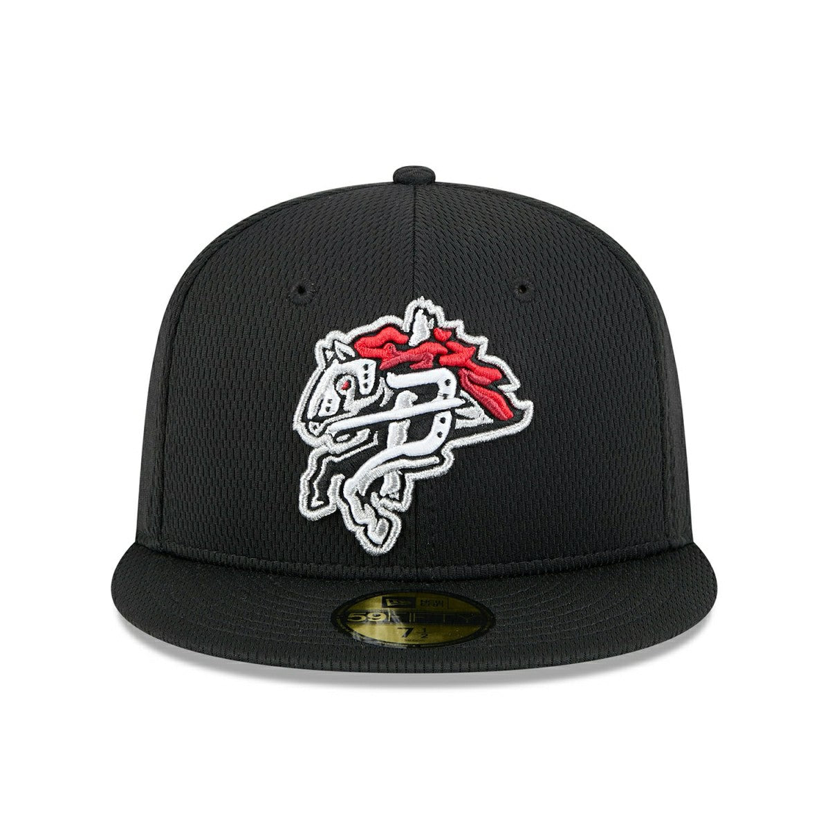 Binghampton Rumble Ponies MiLB Batting Practice Authentic 59FIFTY Fitted Cap Black Taass US