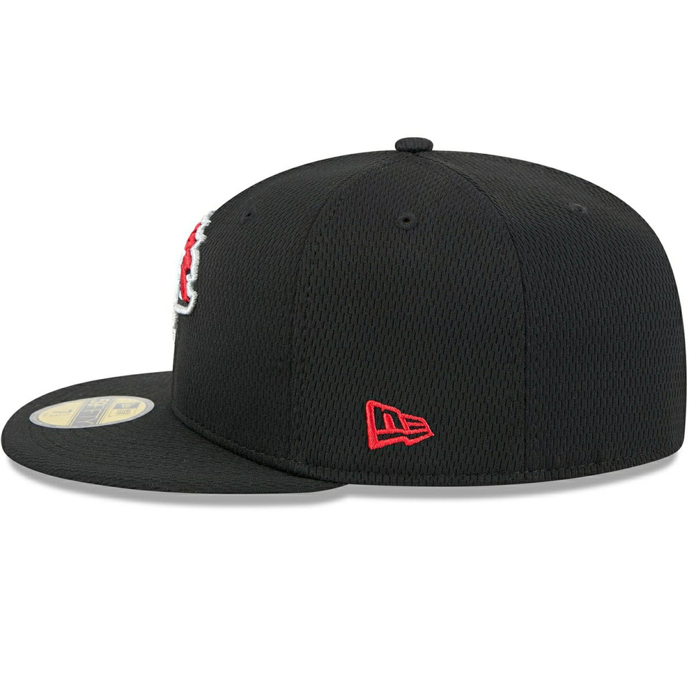 Binghampton Rumble Ponies MiLB Batting Practice Authentic 59FIFTY Fitted Cap Black Taass US