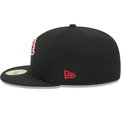 Binghampton Rumble Ponies MiLB Batting Practice Authentic 59FIFTY Fitted Cap Black Taass US