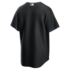 New York Mets Nike Replica MLB Alternate Jersey Black Classic