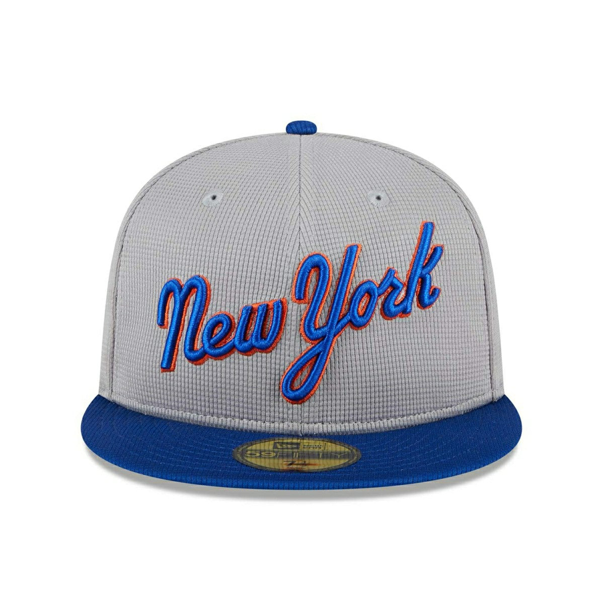 New York Mets Road 2025 MLB Batting Practice New Era 59FIFTY Fitted Cap Fashion