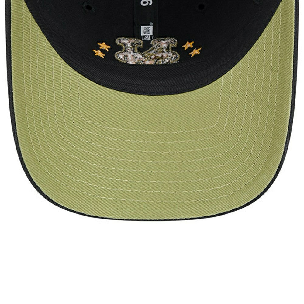 New York Mets 2024 MLB Armed Forces New Era Women's 9TWENTY Cap Black Lifestyle
