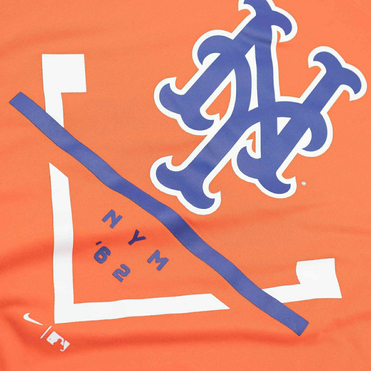 New York Mets Icon Nike Legend MLB T-Shirt Orange Classic
