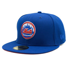 New York Mets Shea Stadium Cooperstown New Era 59FIFTY Fitted MLB Cap Blue Taass sale