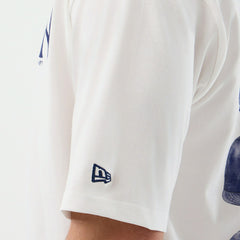 New York Yankees Cap Graphic MLB T-Shirt White Taass for sale