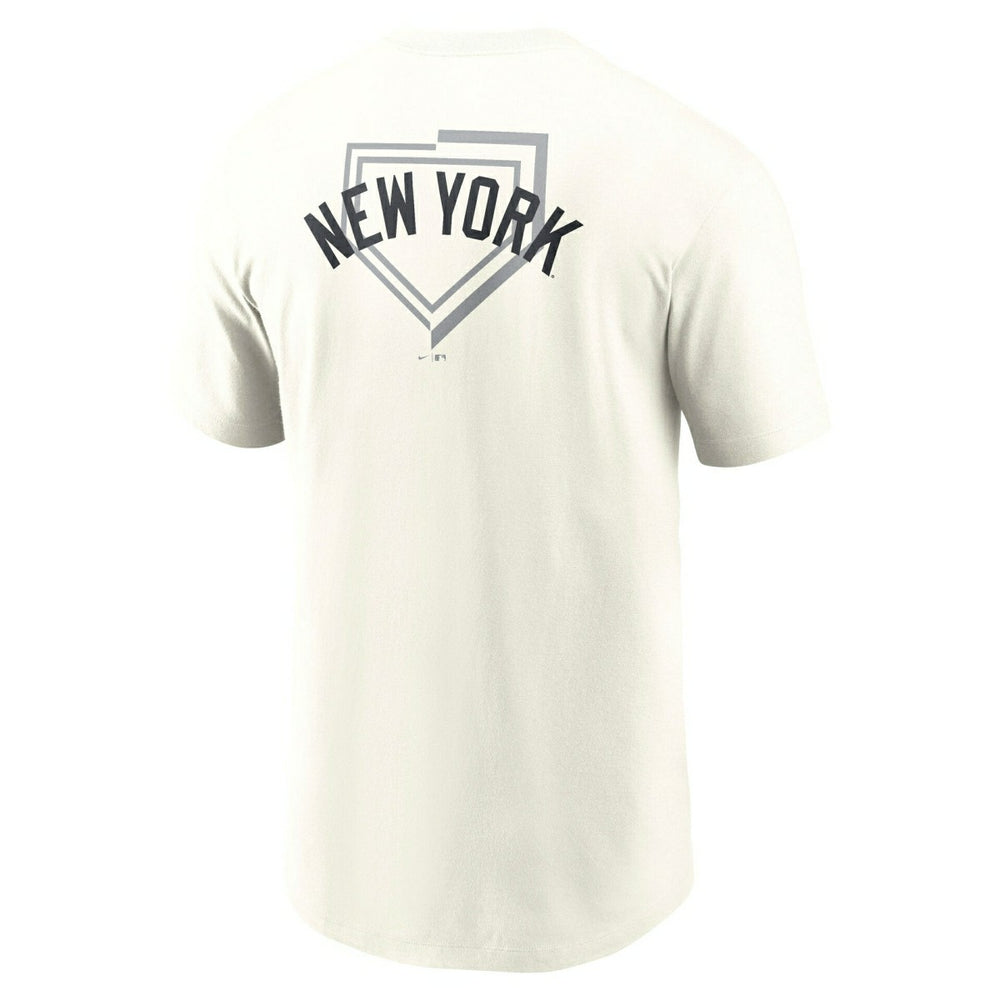 New York Yankees Primetime 2-Hit T-Shirt Cream Classic