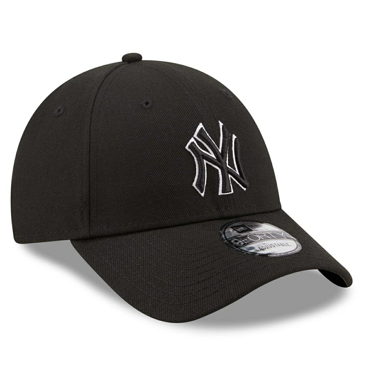 New York Yankees Pop Outline 9FORTY MLB Cap Black Fashion